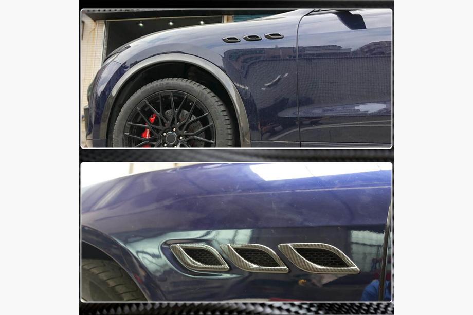 Maserati Quattroporte 2013–2023 Karbonové nástavce na přední blatníky (2013-2017) Fotografie 3