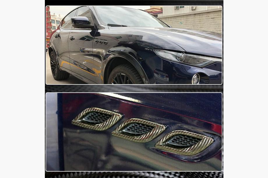 Maserati Quattroporte 2013–2023 Karbonové nástavce na přední blatníky (2013-2017) Fotografie 4