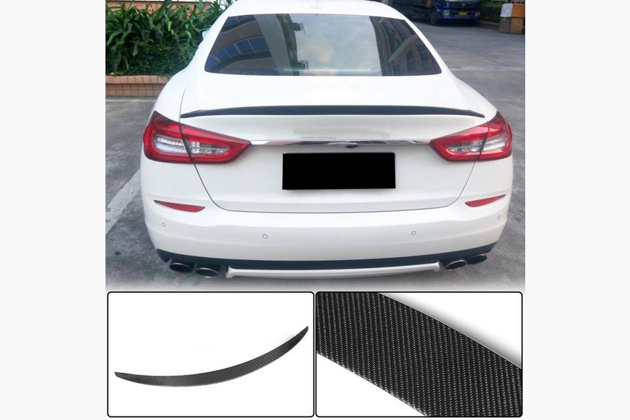 Maserati Quattroporte 2013–2023 Spoiler V4 (karbon) Image