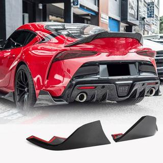 Karbonové kryty na zadní nárazník Toyota Supra 2019– fotografie 1