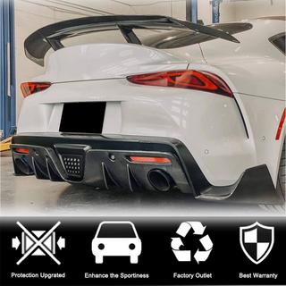 Karbonové kryty na zadní nárazník Toyota Supra 2019– fotografie 2