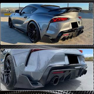 Karbonové kryty na zadní nárazník Toyota Supra 2019– fotografie 4