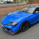 Toyota Supra 2019– Lip spoiler předního nárazníku V2 (karbon) fotografie 3