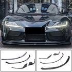 Toyota Supra 2019– Lip spoiler předního nárazníku V2 (karbon) fotografie 7