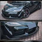 Toyota Supra 2019– Lip spoiler předního nárazníku V2 (karbon) fotografie 9