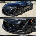 Toyota Supra 2019– Lip spoiler předního nárazníku V2 (karbon) fotografie 10