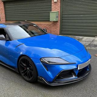 Lip spoiler předního nárazníku V2 (karbon) fotografie 2