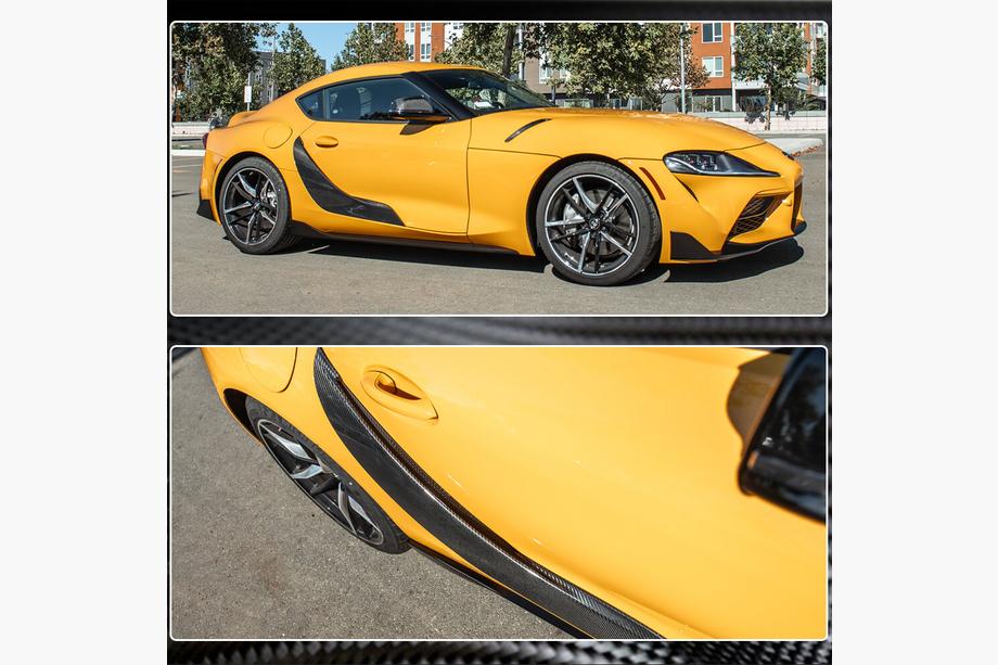 Toyota Supra 2019– Carbonové kryty dveří Fotografie 6