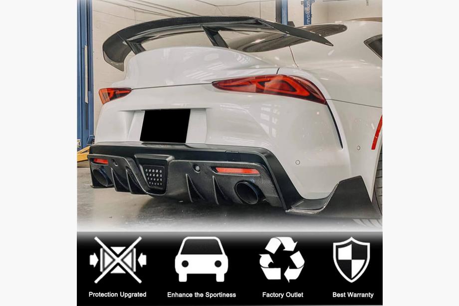 Toyota Supra 2019– Difuzor zadního nárazníku V1 (karbon) Image