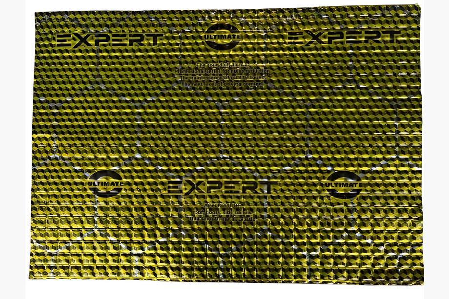 Antivibrační tlumicí plát ULTIMATE EXPERT COLD GOLD 2,1 mm (50×35 cm) Fotografie 6