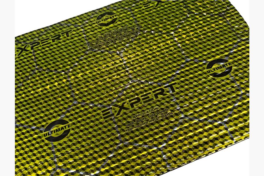 Antivibrační tlumicí plát ULTIMATE EXPERT COLD GOLD 2,1 mm (50×35 cm) Fotografie 3