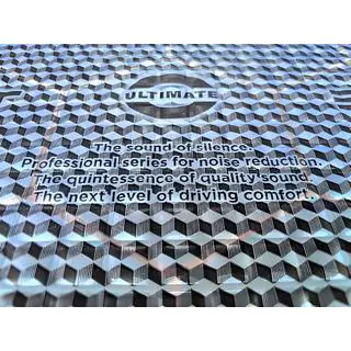 Antivibrační tlumicí plát ULTIMATE EXPERT BLUE SILVER 3 mm (50×35 cm) fotografie 3