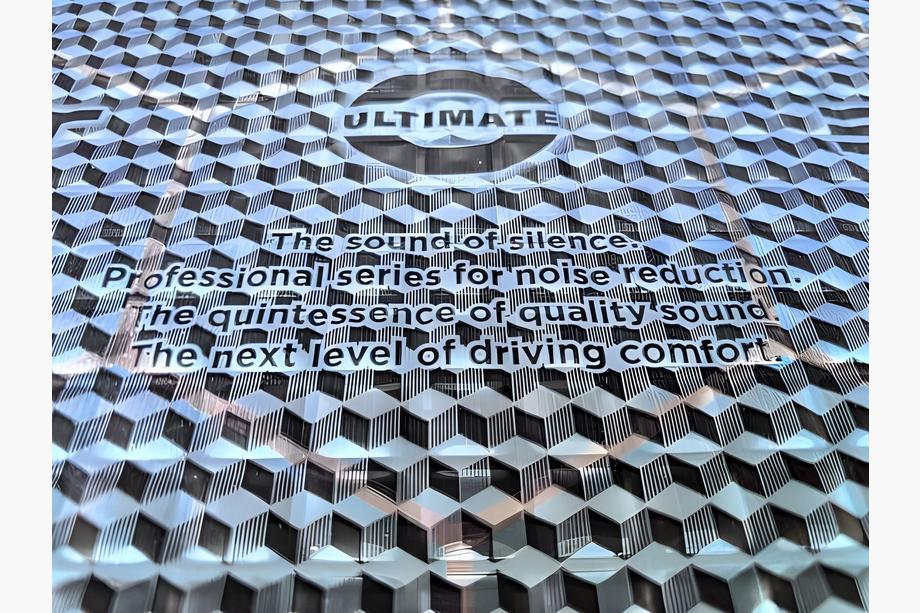 Antivibrační tlumicí plát ULTIMATE EXPERT BLUE SILVER 3 mm (50×35 cm) Fotografie 3