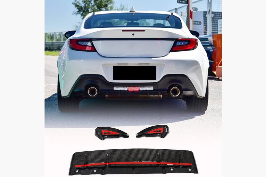 Subaru BRZ 2021– Difuzor zadního nárazníku V2 (2021-2023, karbon) Image