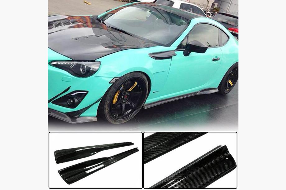 Subaru BRZ 2012–2021 Boční prahy V1 (karbon) Image