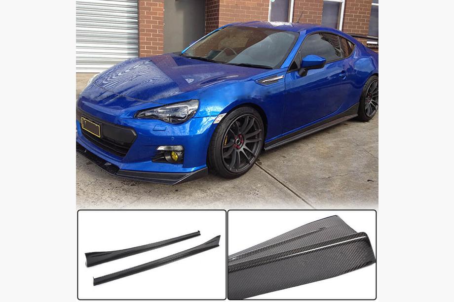 Subaru BRZ 2012–2021 Boční prahy V2 (karbon) Image