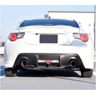 Subaru BRZ 2012–2021 Difuzor zadního nárazníku V1 (karbon) fotografie 2