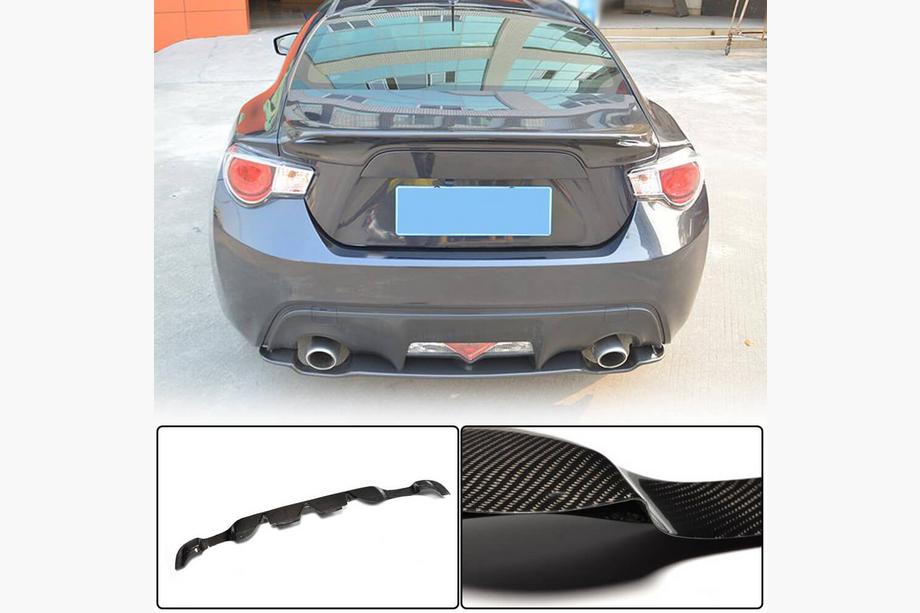 Subaru BRZ 2012–2021 Difuzor zadního nárazníku V2 (karbon) Image