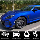 Subaru BRZ 2021– Lip spoiler na přední nárazník (plast) fotografie 2