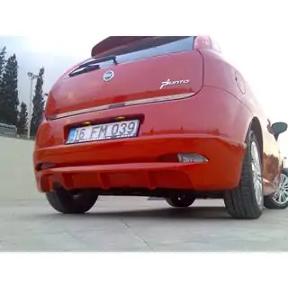 Zadní nárazník (kryt, k lakování) Fiat Punto Grande/EVO 2006–2018 fotografie 3