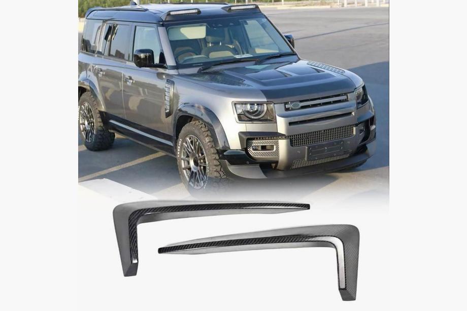 Land Rover Defender 2019– Nástavce předního nárazníku (karbon) Image