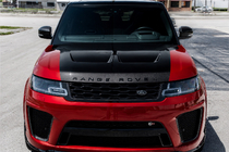 Range Rover Sport 2014–2022 Kapota SVR (hliník) fotografie 2