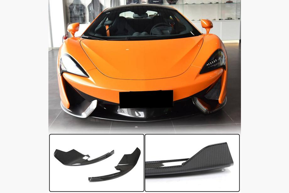 McLaren 540C/570S 2015–2020 Nástavce na přední nárazník Flap (karbon) Image