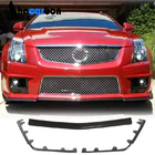 Cadillac CTS 2007–2014 Karbonové nástavce na přední nárazník (pro CTS V Coupe) fotografie 1