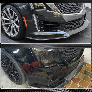 Nástavec předního nárazníku Lip V2 (pro CTS V Sedan 2016-2019, karbon) fotografie 4