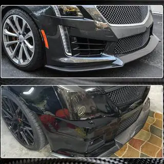 Nástavec předního nárazníku Lip V2 (pro CTS V Sedan 2016-2019, karbon) fotografie 4