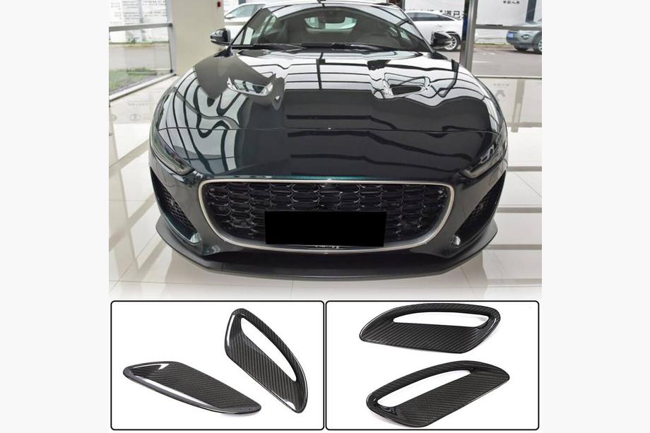 Jaguar F-Type 2013–2024 Lišty na kapotu (2021+, karbon) Image