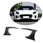 Jaguar F-Type 2013–2024 Karbonové nástavce na přední nárazník (pro Base 2017-2019) fotografie 1