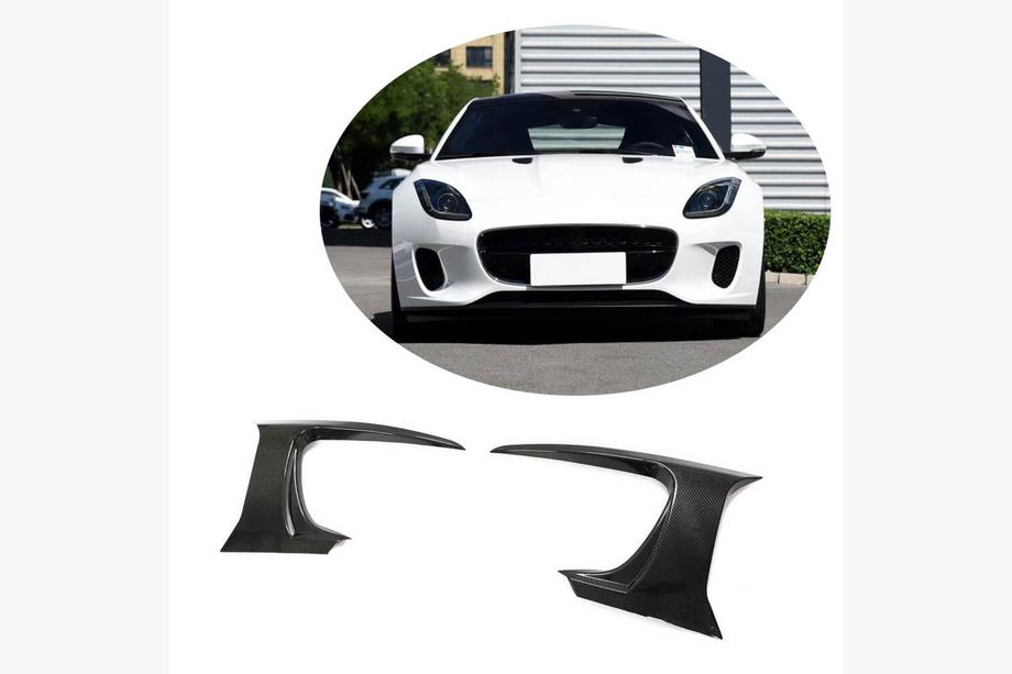 Jaguar F-Type 2013–2024 Karbonové nástavce na přední nárazník (pro Base 2017-2019) Image