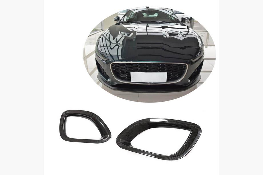 Jaguar F-Type 2013–2024 Karbonové nástavce na přední nárazník (pro Base 2021+) Image