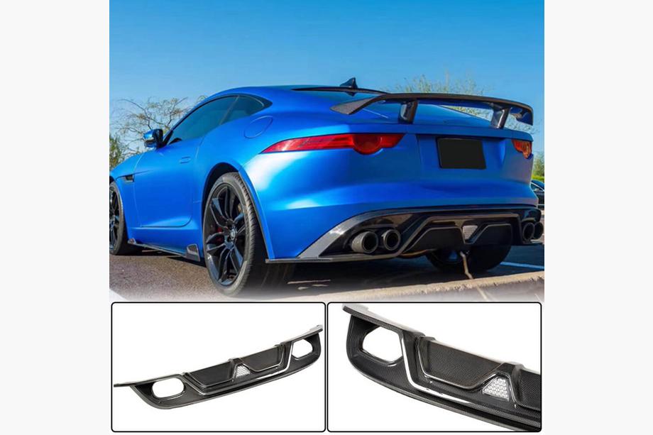 Jaguar F-Type 2013–2024 Difuzor zadního nárazníku (2013-2019, karbon) Image