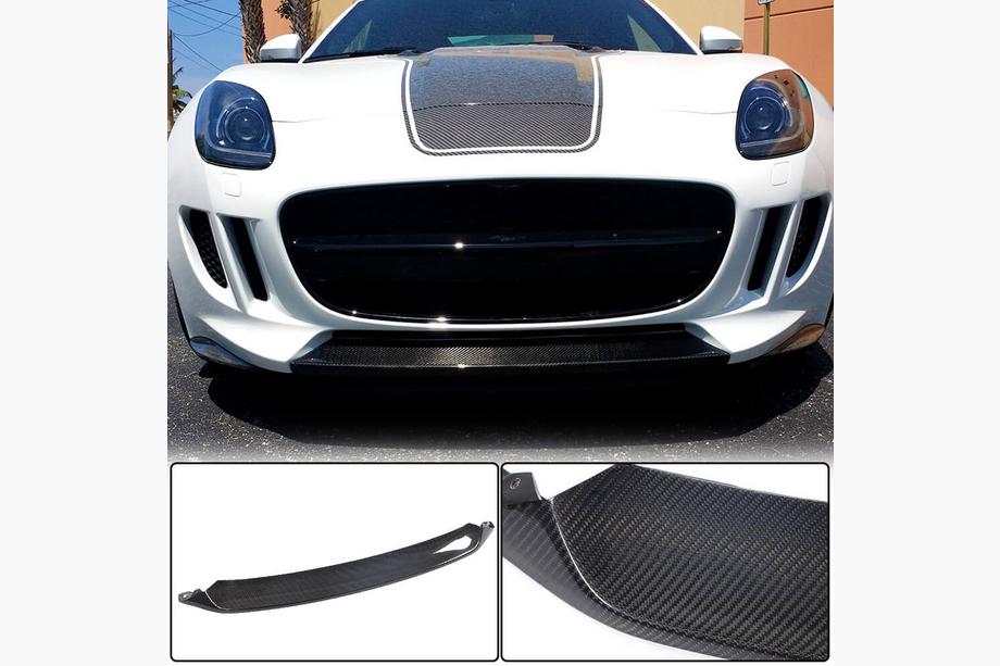 Jaguar Project 7 2013–2015 Karbonový lip spoiler na přední nárazník Lip (2013-2015, karbon) Image