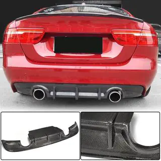 Difuzor zadního nárazníku V2 (2015-2019, karbon) Jaguar XE 2016– fotografie 1