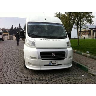 Přední spoiler nárazníku 2006-2014 (3dílný, k lakování) Fiat Ducato 2006–2025 fotografie 2