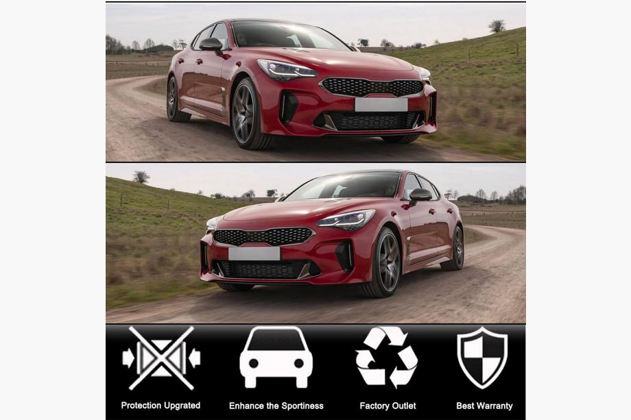 Kia Stinger 2017–2023 Mřížka nárazníku (karbon) Fotografie 2