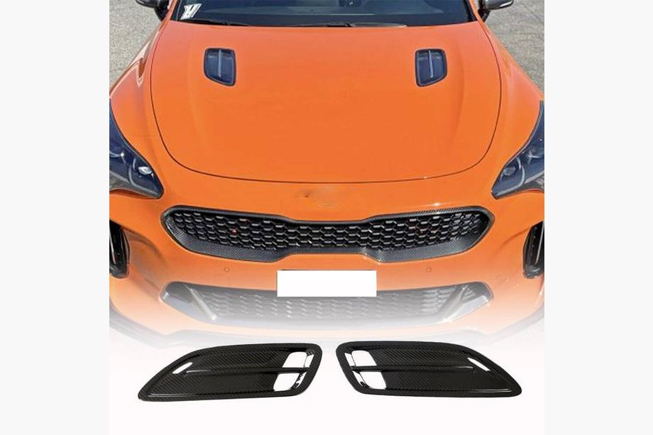 Kia Stinger 2017–2023 Karbonové kryty kapoty Image