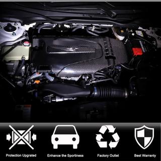 Kryt motoru (karbon) Honda Civic Sedan X 2016–2021 fotografie 2
