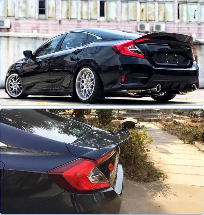 Honda Civic Sedan X 2016–2021 Spojler (plastový) fotografie 2