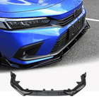 Honda Civic Sedan 2021– Lip spoiler předního nárazníku Lip V1 (plast) fotografie 1