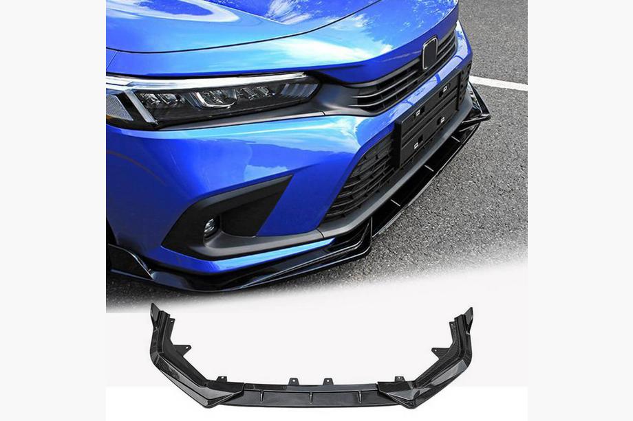 Honda Civic Sedan 2021– Lip spoiler předního nárazníku Lip V1 (plast) Image