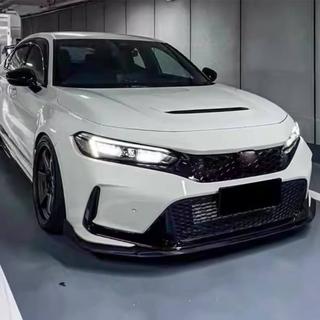 Lip spoiler předního nárazníku V2 (karbon) fotografie 3