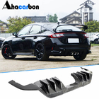 Honda Civic HB 2021– Difuzor zadního nárazníku (karbon) fotografie 1