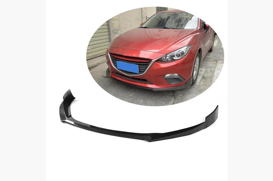 Mazda 3 2013–2019 Nástavec předního nárazníku Lip (2014-2016, karbon) Image