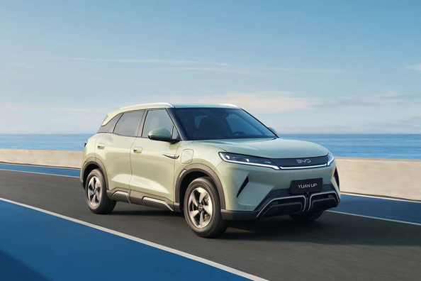 Recenze BYD Yuan Up: Kompaktní elektrický crossover do města