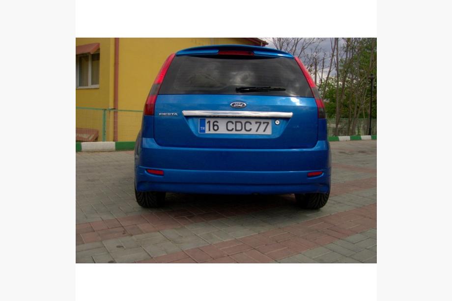 Ford Fiesta 2002–2008 Zadní nárazník 2002-2005 (nástavec, k lakování) Fotografie 3