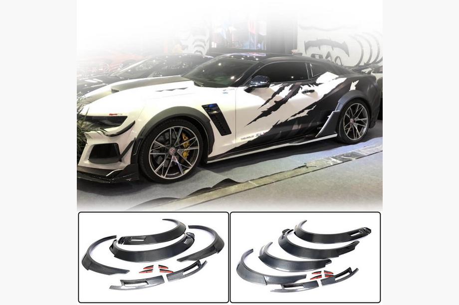 Chevrolet Camaro 2015– Kryty lemů blatníků (2016-2019, karbon) Image